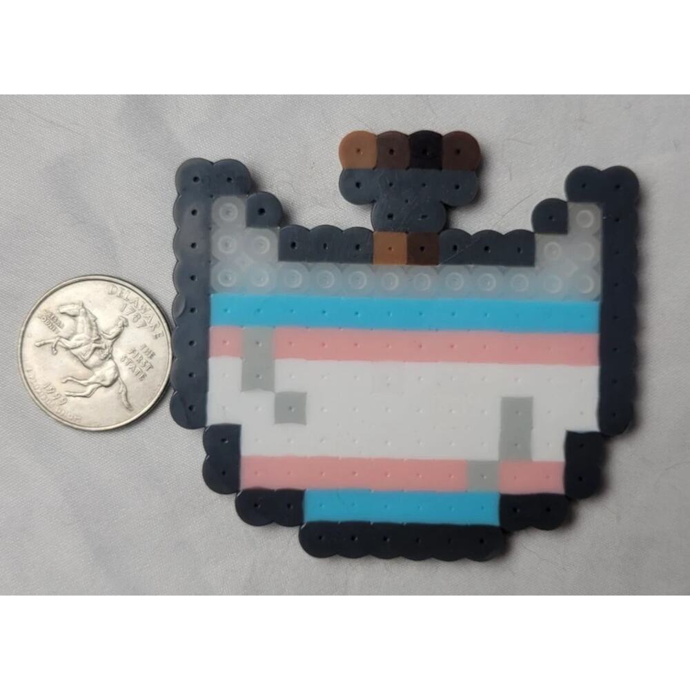 Transgender LGBT Potion Perler Pixel Art